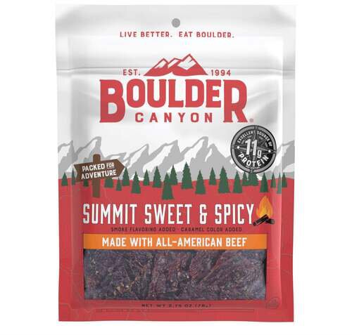 Boulder Canyon Sweet & Spicy Beef Jerky