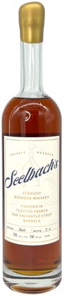 Seelbach's Bourbon Toasted French Oak & Maple Syrup Barrel