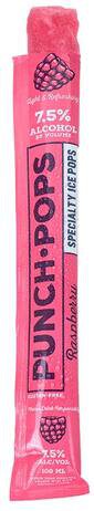 PUNCH POPS RASPBERRY 100ML