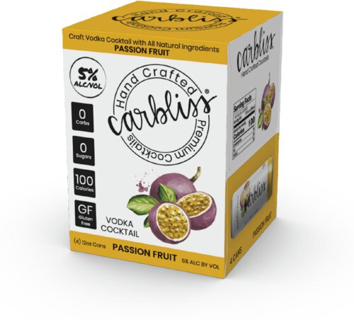 Carbliss Passion Fruit Vodka Cocktail 12OZ - Randall's