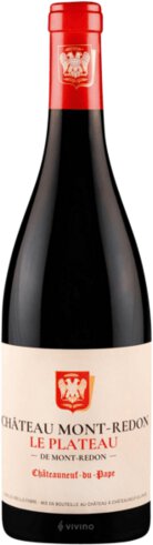 Chateau Mont-Redon Le Plateau Rhone Red Blend Chateauneuf Du Pape