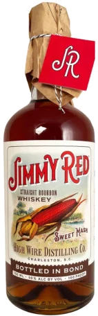 High Wire Distilling Jimmy Red Bourbon Bottled in Bond