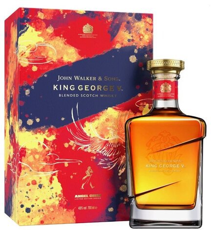 Johnnie Walker King George V Limited Edition Angel Chen Lunar New Year Blended Scotch Whisky