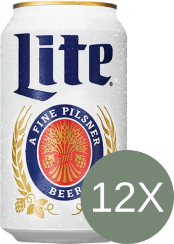 Miller Lite Can