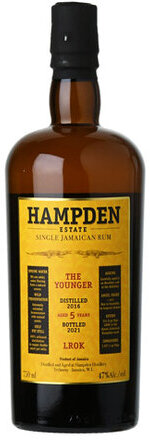 Hampden Estate 5 Year Old LROK The Younger Old Pure Single Jamaican Rum