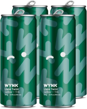 Wynk THC Seltzer Lime Twist 3mg