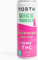 North Higher Vibes Strawberry Melon Hemp 10mg