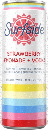 Surfside Strawberry Lemonade + Vodka