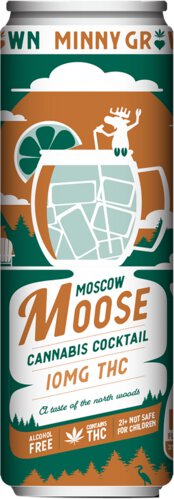 Minny Grown Cannabis Mosco Moose 10mg THC