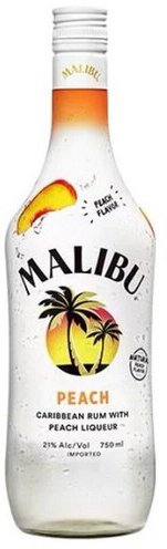 Malibu Peach Rum 1L