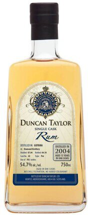 Duncan Taylor 13 Year 2004 Diamond Distillery Guyana Rum 54.7% ABV 750ml