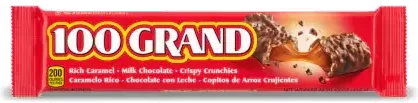 100 Grand Milk Chocolate Candy Bars, Full Size Bulk