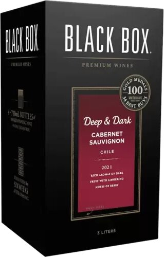 Black Box Deep and Dark Cabernet Sauvignon Red Wine Tetra