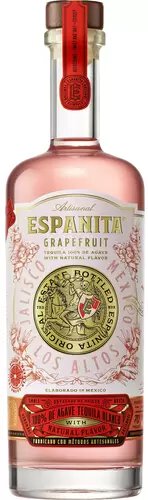 Artisanal Espanita Grapefruit 100 De Agave With Natural Flavor