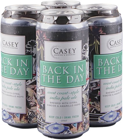 Casey Brewing Back In The Day IPA