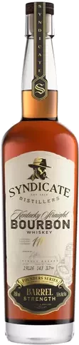 Syndicate Distillers Kentucky Straight Bourbon Whiskey Barrel Strength
