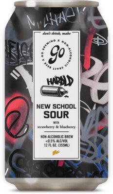 Go Brewing New School Sour Non-Alcoholic