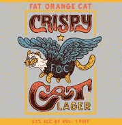 Fat Orange Cat Crispy Cat Lager
