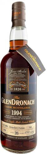 The Glendronach 26 Year 1994 Oloroso Puncheon Scotch Whisky 750ml