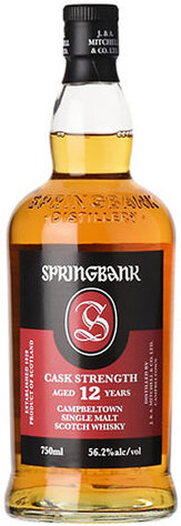 Springbank 12 Year Cask Strength Campbeltown Single Malt Scotch Whisky