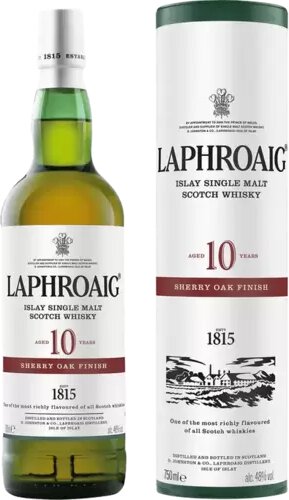 Laphroaig 10 Years Sherry Oak Finish Single Malt Scotch Whisky