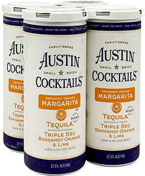 Austin Cocktails Triple Sec Bergamot Orange & Lime Sparkling Margarita