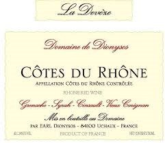 Domaine De Dionysos Cotes De Rhone La Deveze