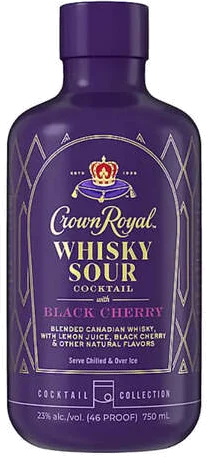 Crown Royal Whiskey Sour Black Cherry