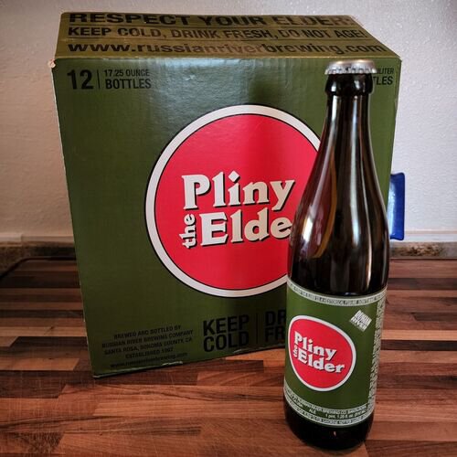 Russian River Brewing Pliny the Elder Double IPA 12pk 510ml.