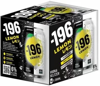 -196 Lemon Vodka Seltzer