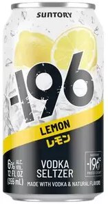 -196 Lemon Vodka Seltzer