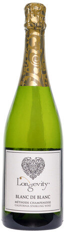 Longevity Blanc De Blanc Methode Champenoise Sparkling Wine
