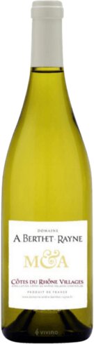 Domaine A. Berthet-Rayne - Cotes du Rhone Blanc