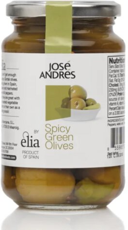 JOSE ANDRES SPICY GORDAL OLIVES 13.05OZ