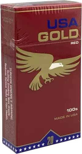 Usa Gold Red 100 box