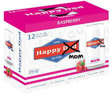 Happy Mom Raspberry Hard Seltzer