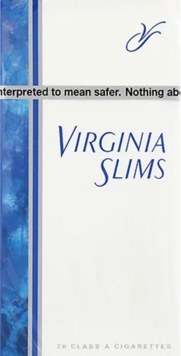 Virginia Slims Blue 100 Box