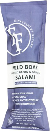 Wild Boar Bacon Bourbon Salami Fossil Farm