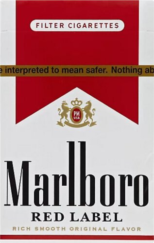 Marlboro Red Label Box