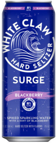 White Claw Surge Blackberry