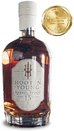 HOOTEN YOUNG 15 YEAR WHISKEY