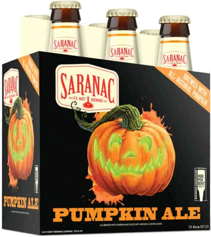 SARANAC PUMPKIN ALE 6/12 OZ NR