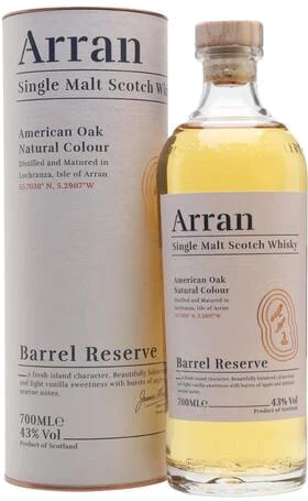 ARRAN BARREL RESERVE SINGLE MALT SCOTCH