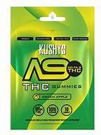 Kushy Dreams Green Apple Thc Gummy 100mg