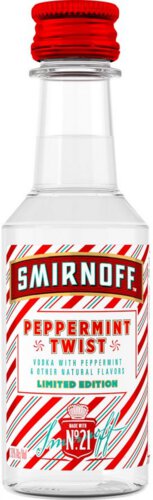 Smirnoff Flavored Nip Vodka Peppermint Twis