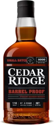 Cedar Ridge Barrel Proof Bourbon