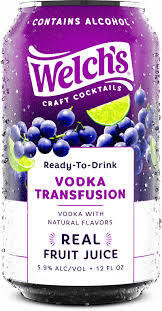Welchs Vodka Transfusion