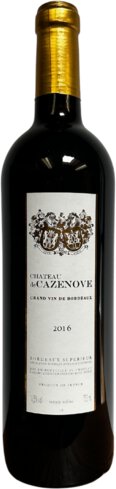 Chateau De Cazenove Grand Bordeaux