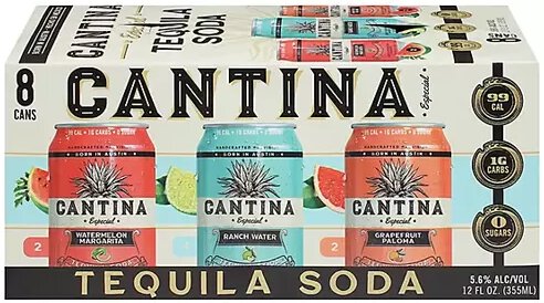 Cantina - Tequila Soda Variety Pack