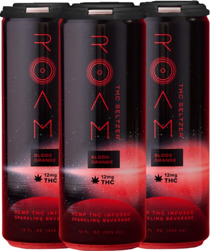 Roam Blood Orange THC Seltzer